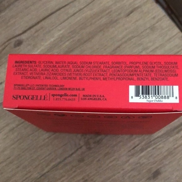 Spongelle body wash infused buffer sugar dahlia multi use - Picture 3 of 3